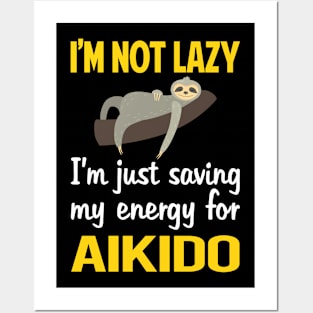 Funny Lazy Aikido Posters and Art